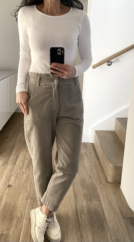 Cordhose taupe damen - 38, m