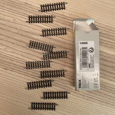 Minitrix 14906 Spur N 10 Stück Gerades Gleis L=54,2 mm OVP ￼