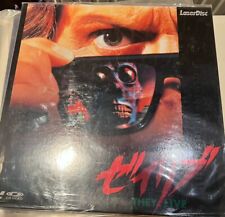 They Live Laserdisc JAPAN RAR Extrem Selten
