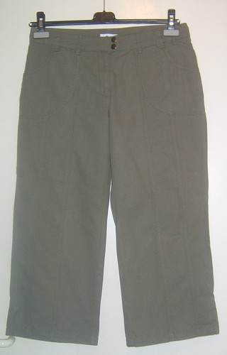 Grüne hose capri länge - hose, in