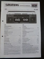 Original service manual - original,