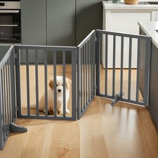 Treppenschutzgitter Türgitter Absperrgitter Hundegitter Welpengitter ohne Bohren