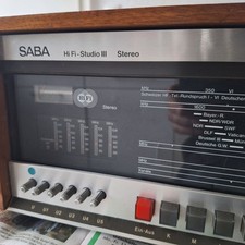 SABA Hifi Studio III Stereo Tuner Verstäker Vintage Klassiker 