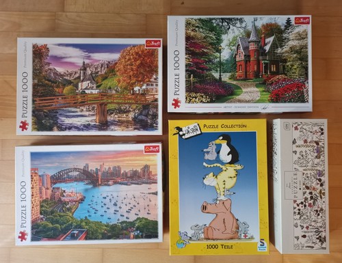 Puzzle konvolut 1000 teile - 5,