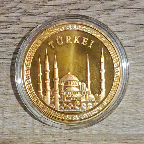 Türkei medaille architektur - türkei,