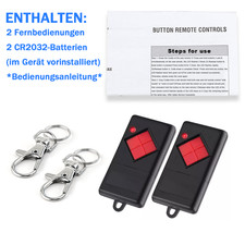 2 Garage Door Handheld