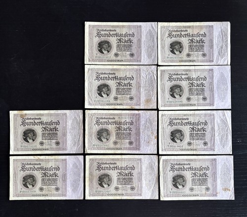 Stück 100 000 - 20, reichsmark