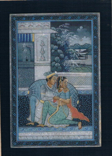 Indische miniaturgemälde - indische,