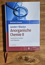 Schweda: Jander/Blasius, Anorganische Chemie II: Quantitative Analyse |Neuwertig