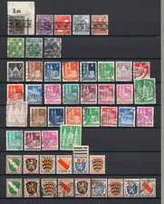 Briefmarken Alliierte Bes. postfr. u. gest.  s. Scan