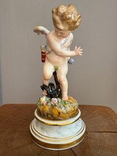 Meissen  Porzellan Figur  Putto Amor in der Falle , L-Serie L 120