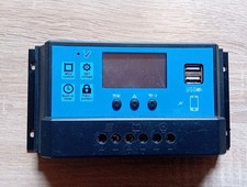 LED Solar Regler USB Laderegler PWM Charge Panel Controller Regulator 12V 24V