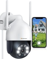 Jennov Security Überwachung Kamera Live Video 2K Wlan SD Nacht Audio PTZ 128 GB