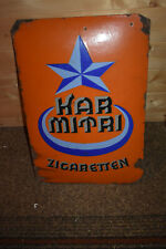 Original Altes Emailschild Karmitri Zigaretten,Deko Bar,Kneipe,Raucher,Vintage