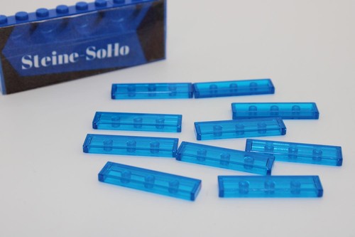 Lego 10x fliesen 1x4 - -,