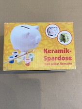 Weiße Keramik Spardose Mit 6