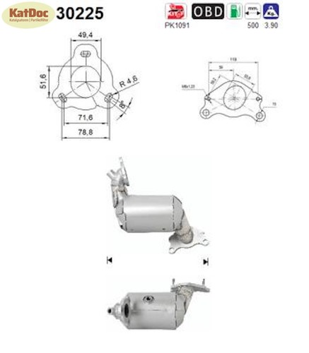 Katalysator dacia duster - ✅,