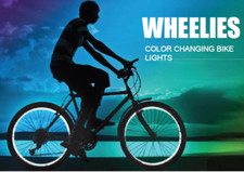 Wheelies farbwechselnde Fahrradleuchten