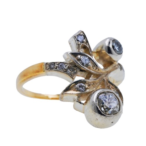 Ring 585 gold - ring,