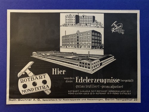 1929 rotbart roth büchner - 1929, roth-büchner