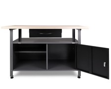 Ondis24 Werkbank Klaus Eco Werktisch Werkstatt 120cm Metall abschließbar Stahl