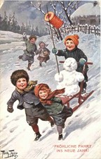 Künstler arthur thiele - ak,