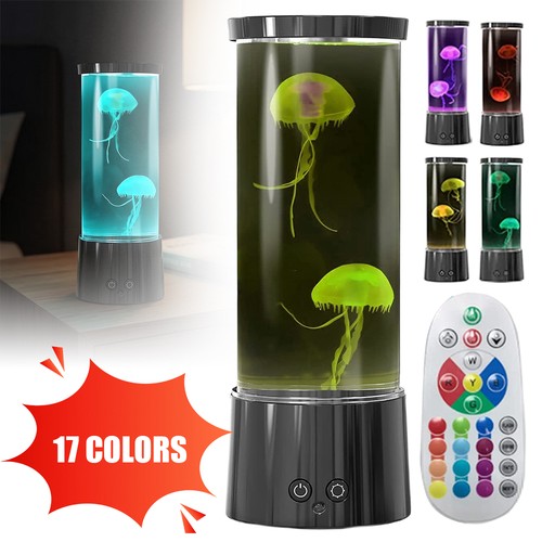Led quallen lava lampe - led,