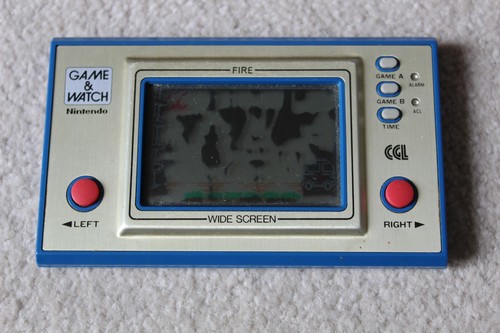 Nintendo game watch fire - watch,