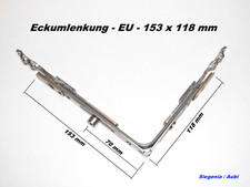 SI Siegenia  AUBI  Eckumlenkung  Rollzapfen - EU - Länge 153 x 118 mm - ( E 13 )