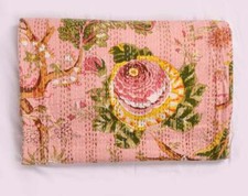 Indische Kantha Quilt Hand