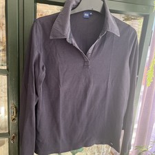 Cecil Poloshirt Langarm Größe M , Dunkelblau