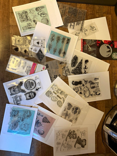 Clear stamps konvolut - clear,