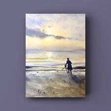 Original Aquarell Bild