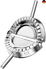 KAYCROWN Edelstahl-Ravioli-Form Empanada-Presse Pierogi Dumpling Maker Wrapper