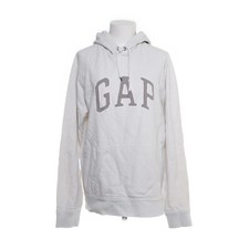 Gap, Kapuzenpullover, Größe: L, Grau, Print, Damen #sIp