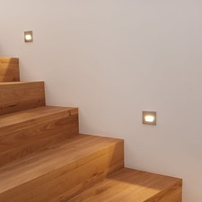 s.luce LED-Wandeinbauleuchte Box 60lm Treppenleuchte Treppenlampe Einbaustrahler