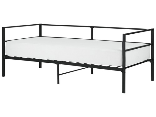 Tagesbett metall schwarz - tagesbett,