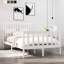 Holzbett Massivholz Einzelbett