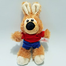 Windel Plüschhase Kuscheltier Hase mit Shirt & Hose 20 cm Stofftier Osterdeko