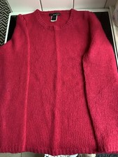 Warmer Pulli mit Angora pink in Größe s