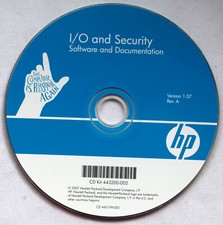 Für Sammler: HP CDROM I/O and Security Software and Documentation Version 1.07 R