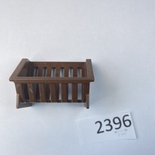 Playmobil Heuraufe Dunkelbraun Zubehör Futterraufe Bauernhof Hof Country P-2396