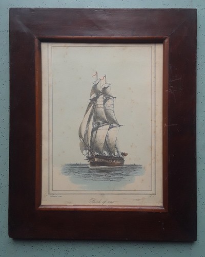 Rahmen mahagoni biedermeier - rahmen,