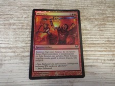 1x FOIL Aggravate - Avacyn Restored - NM - German - OOP MTG Direct Damage