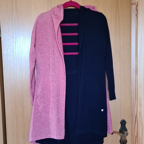 Damen strickjacke longcardigan - strickjacke,