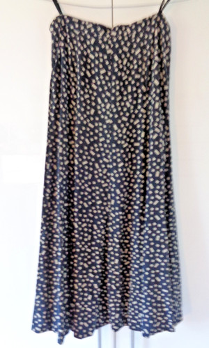 Damen maxi seiden rock alba - maxi,