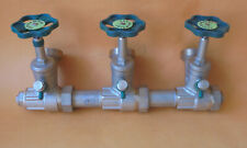 Schlösser Verteiler Kompaktverteiler Wasserverteiler DN25 A DN40, 3fach (Rinne)