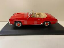 Mercedes Benz 190SL Cabriolet 1955, Maisto Modell Modellauto, 1:18 rot