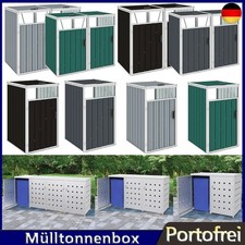 Mülltonnenbox Stahl