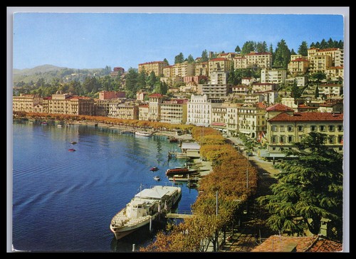 Ansichtskarte lugano schweiz - ansichtskarte,